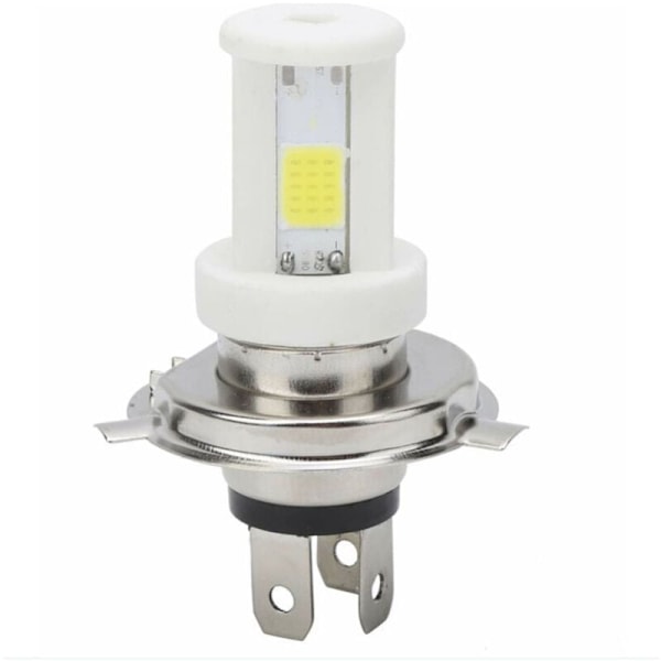 Pære for LED-frontlykter H4 LED Motorsykkel Lykt Høy/Lav Basy Beddle Bleak Blear Blood light 1080LM 6500K Moto frontlykt