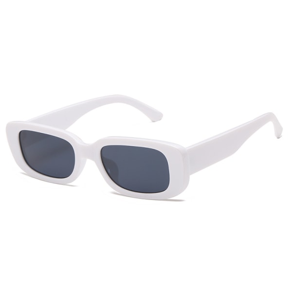 Rektangulära solglasögon för damer Trend för män, 2 st