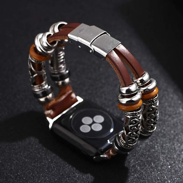 Band kompatibel med Apple Watch Band 42/44mm Svart