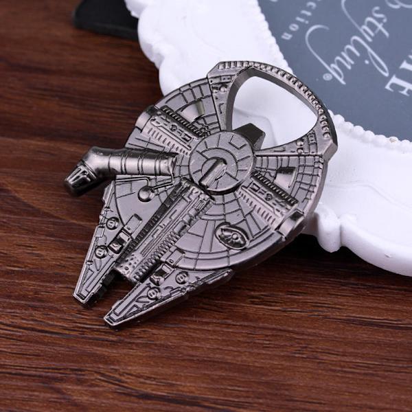 Star Wars romskip ventil metall nøkkelring nøkkelring romskip ølflaskeåpner