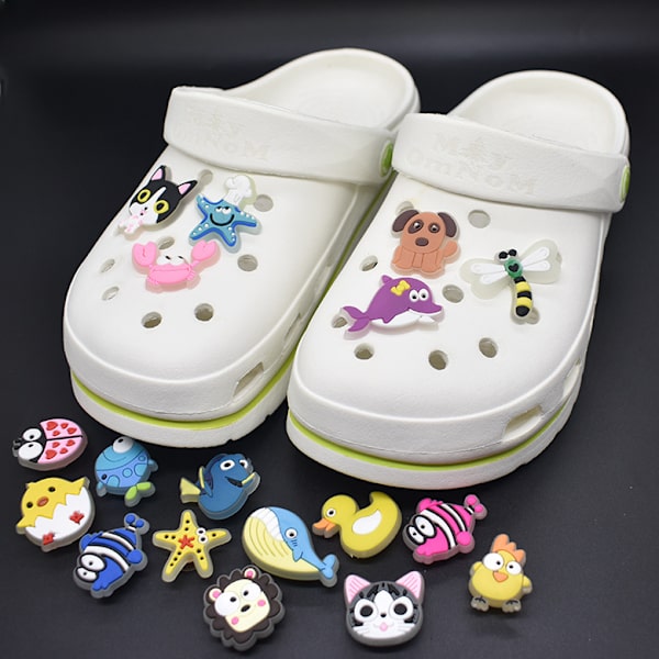 Crocs Mix Lot 22 Personifiera skodekoration Charms, One Size EU Soft Night Light skoflor Hål skoflor skoflor