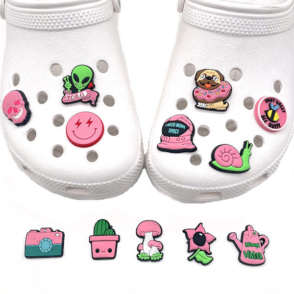 Crocs 12-pak Tilpas dine Crocs med One-Size Jibbitz