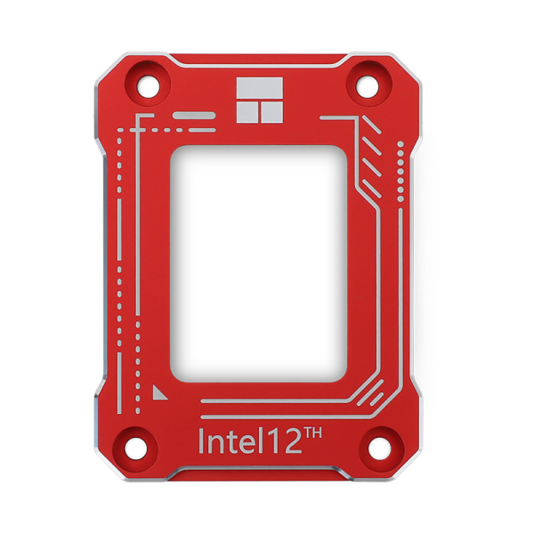 Yhteensopiva älykäs 12. sukupolven suorittimen taivutuskuuma oikea solki Lga1700/1800 Vaihtokäyttöinen Cnc-alumiini Lga17xx-bcf sininen