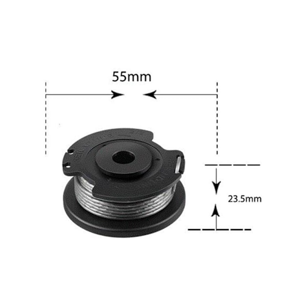 Spolematet Trimmertråd for Bosch ART 23 SL ART 26 SL Trimmer F016800385