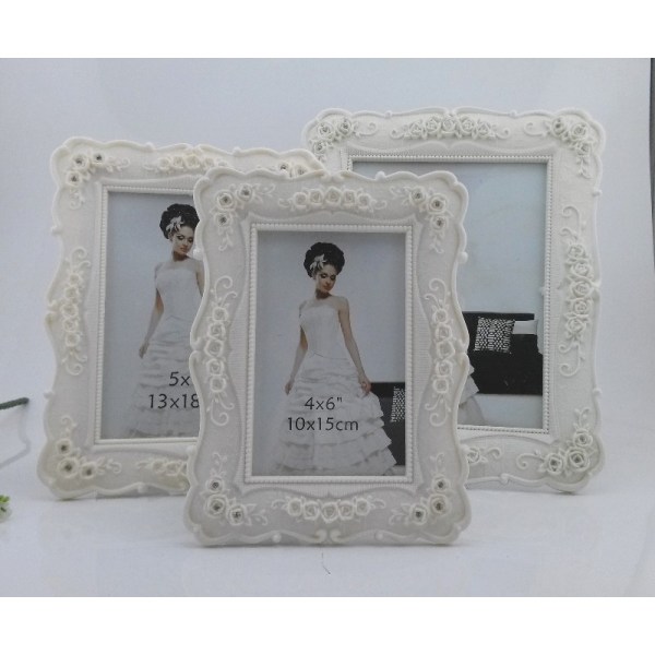 1-pak skrivebordsdisplay fotoramme (6 tommer)