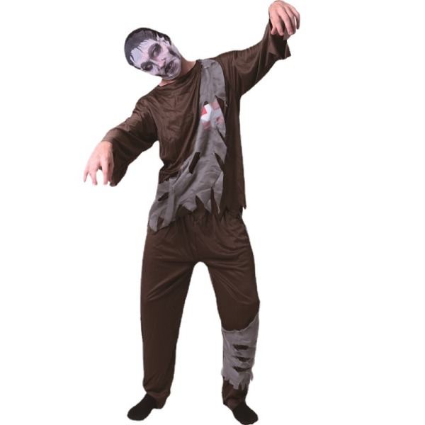Halloween liten jente spøkelse skjelett kjole maskerade fest cosplay sceneopptreden kostyme (10-12 år gammel)