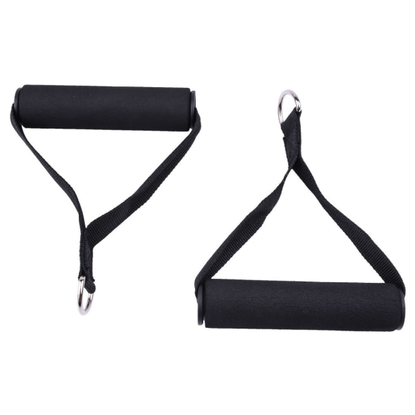 2-piece tension handle resistance band exercise band handle tubular exercise gym yoga fitness stretching 2-piece set