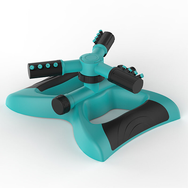 (Gnidningsfri sprinkler type sommerfugl 24x20x10,5 cm) tre-arms dyse, havesprinkler, automatisk havevandingssystem imp