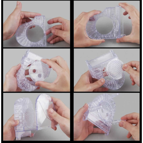 3D kristallpiano byggklossar DIY konst handgjorda hemdekoration prydnader byggklossar pussel