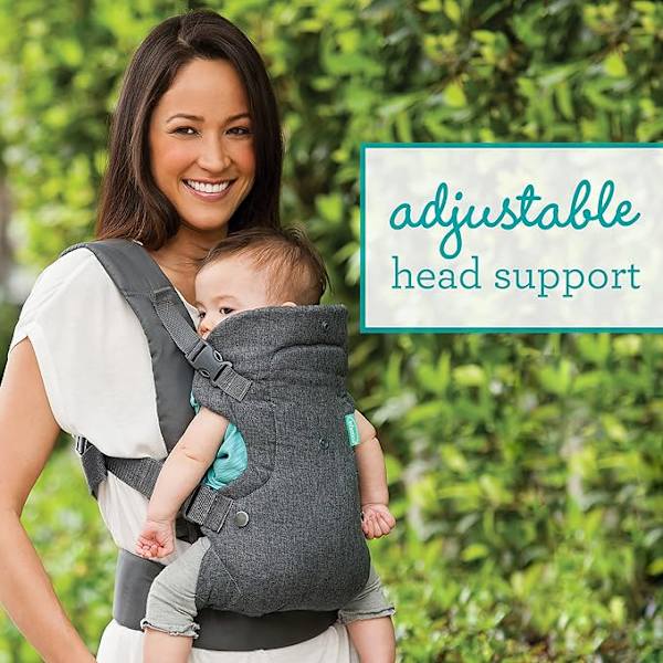 Flip Advanced 4-i-1 Baby Carrier, Baby Carrier Med Ergonomisk Sæde, Justerbar, Fremadvendt Og Fremadvendt Bæretilstand, Til Nyfødte Og B