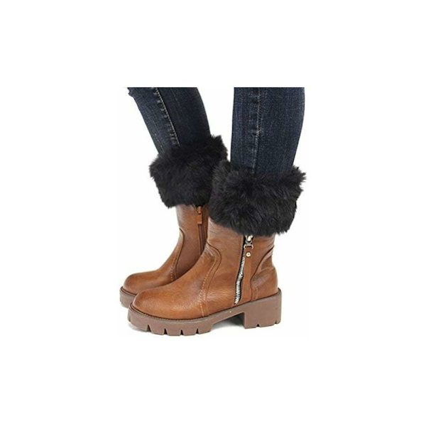 Vinterkorta damasker leggings varma leggings knähöga strumpor stickade termiska virkade strumpor leggings strumpbyxor under stövlar konstgjord pälsstövlar strumpa elastisk
