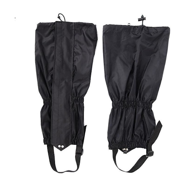 Vandringsdamasker, 1 par vattentäta leggings för utomhusbruk, snöfält, klätterskor, justerbart skydd, vandring, klättring, jakt, cykling