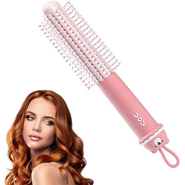 Pink Curling Comb - Sød Hårkam - Anti-Statisk Massagebørste