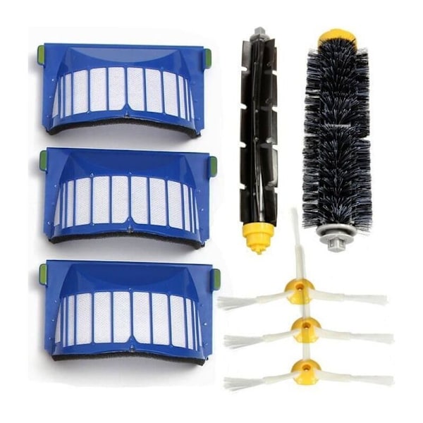 8 stk. børster robotstøvsuger for Irobot Roomba Serie 600 620 630 650 680