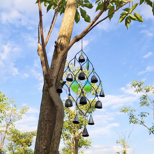 Iron Bells Teardrop Wind Chime