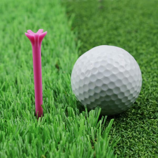 70MM Multifarvede Holdbare Plastik Tilpasselige Golf Tees 100 Pak