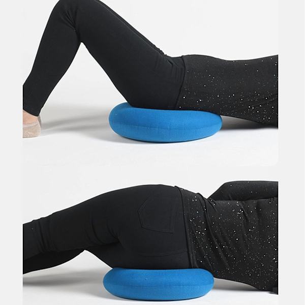 Uppblåsbar Sittdyna Donutkudde Hemorrojder Kudde Uppblåsbar Ring Sittdyna Ergonomisk Kudde för Graviditet, Förlossning, Inkluderar Luftpump