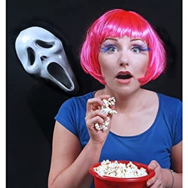 Halloween Scream Hood kostymmask