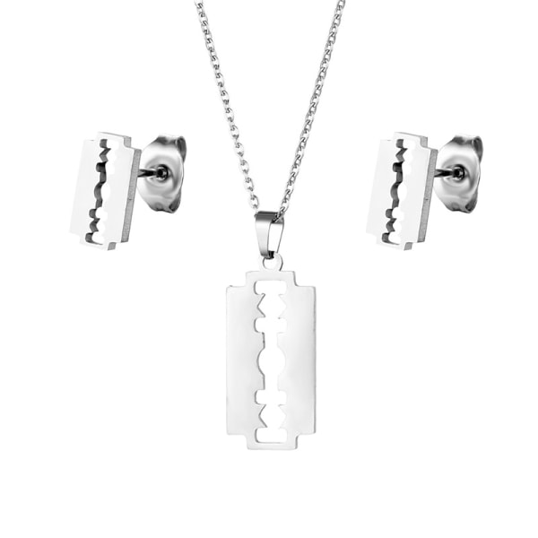 Halsband med bladform