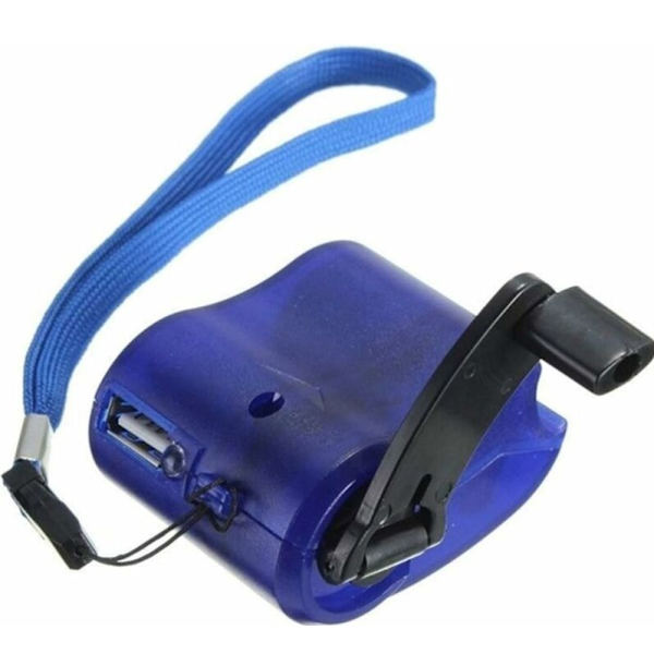 Kätevä USB-kahva matkapuhelimen hätäkahva USB-LATURI matkapuhelimen manuaalinen ulkoinen virtalähde