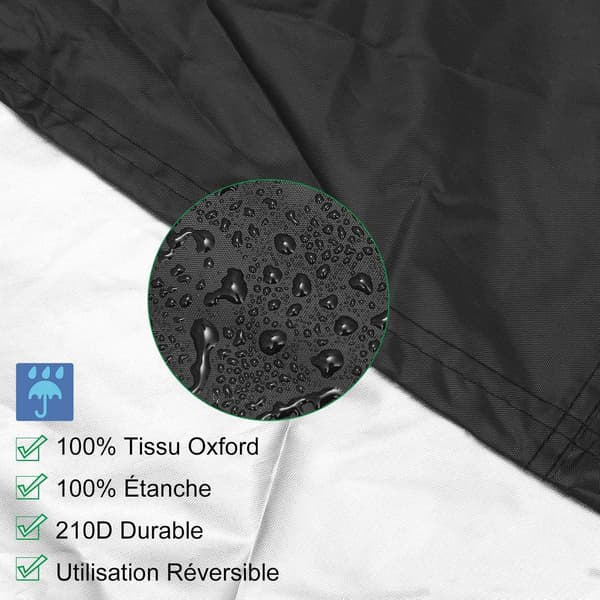 ASelected Garden Sun Lounger Cover, 210D Polyester Waterproof Dus