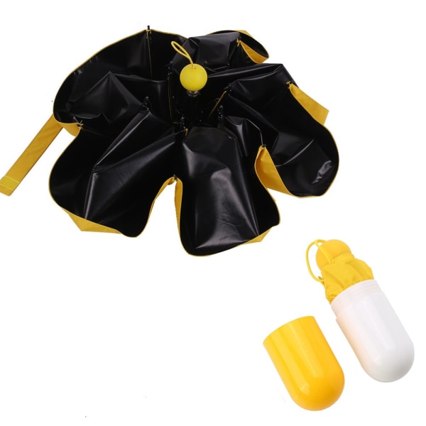 0,5 lb Ultralett liten paraply, UV-beskyttelse mini reiseparaply