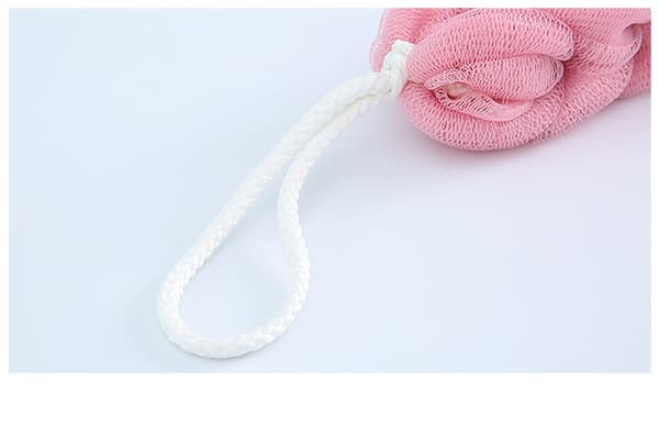 Mesh Loofah Ryggskrubb - 4-pack, Blå/Rosa