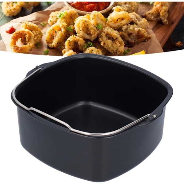 Rautainen kakkuvuoka friteerauskeittimille HD9925 HD9860 HD9905 01, Friteerauskeittimen lisätarvikkeet BPA-vapaa, konepesun kestävä, sopii erilaisille ruoille keittiöön, ravintolaan (1