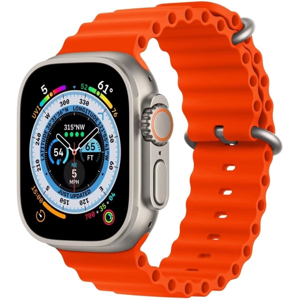 Kompatible remme til Apple Watch 42/44/45/49mm