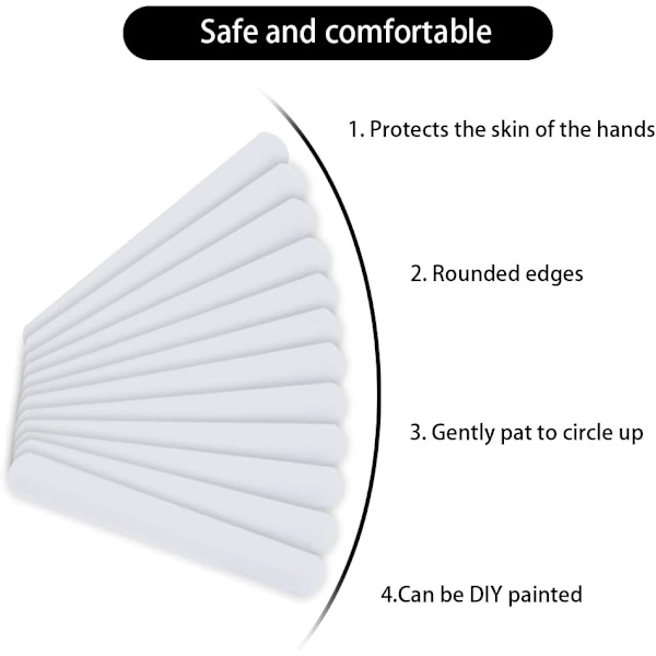 12 St Blanka Armband för DIY Barnidentifiering, Slap Bands Personliga för att Återlämna Försvunnet Barn