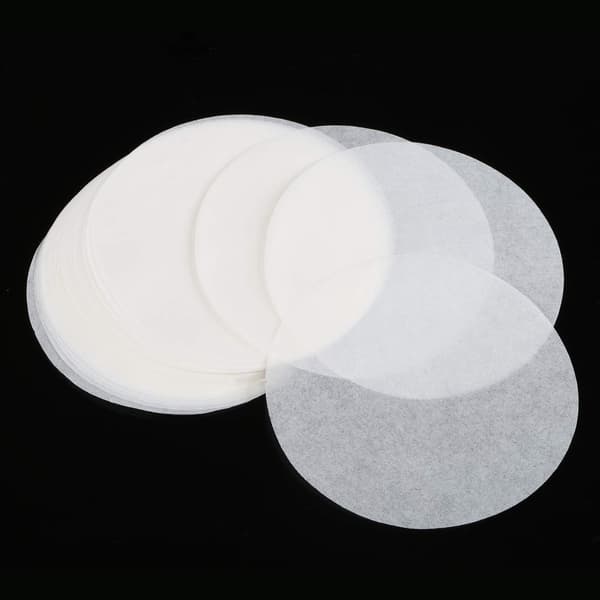 500-pakke Non-Stick Hamburger Burger Hamburger Press Papers - 13cm Diameter
