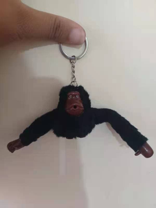 Monkeyclip S Monkey/Nøglehangere til kvinder (Sort (ægte sort))