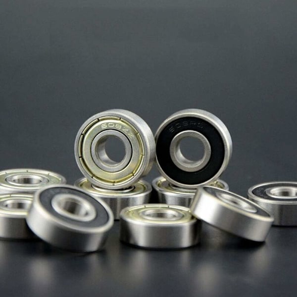 30 kpl 608zz kuulalaakereita, kaksoissuojatut metalliset nopeuslaakerit, laadukkaat kuulalaakerit rullaluisteluun, skeittilautailuun, longboardiin, waveboardiin/8 x 22