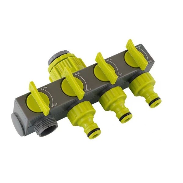 4/1 Tanktilslutning - 4 haner med studs
