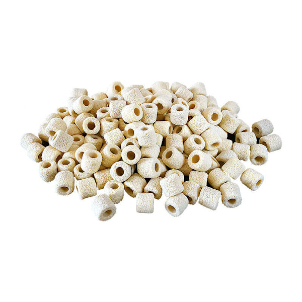 Ringfilter - Keramiske nudler for akvariefilter og hagedam 12mm 0,5l