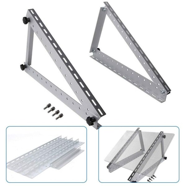 Solar støtte for solcellemoduler med justerbar tiltvinkel 556 mm