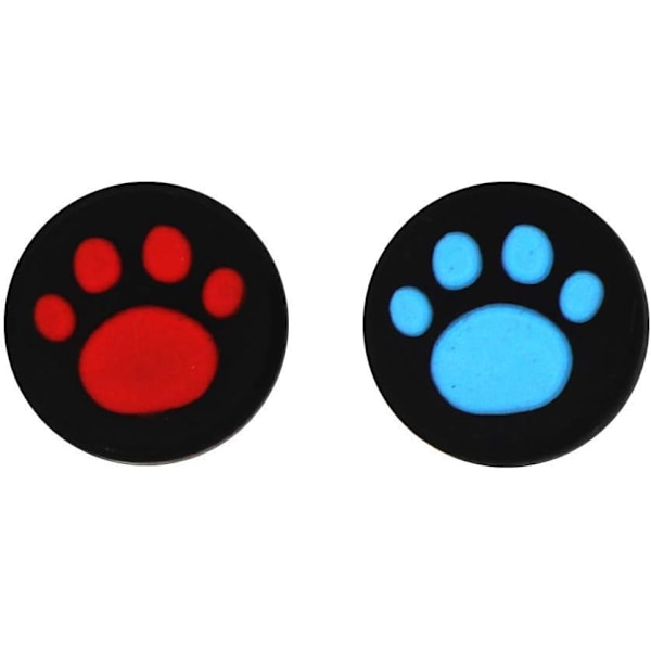 Silikon skyddande hölje för Sony PS3 PS4 PS2 Xbox One Xbox 360 Xbox One X S PS4 Pro Gamepad Controller Röd+Blå Katt Mönster