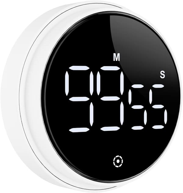 Digitala kökstimers, magnetisk nedräkningstimer med LCD-display