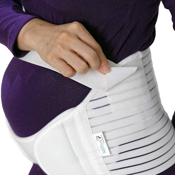 Mavebælte til gravide kvinder i tredje trimester, sommer prenatal tynd sektion åndbar taljestøttebælte, mavebælte, b