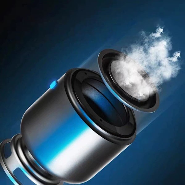 Trådlös mini Bluetooth-högtalare med anpassad basradiator. Vattentät liten och högljudd bärbar högtalare för bil, cykel, utomhus, dusch (svart)