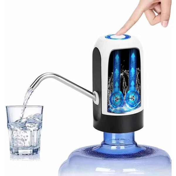 Water Dispenser with Pump System and Removable USB Water Pump for