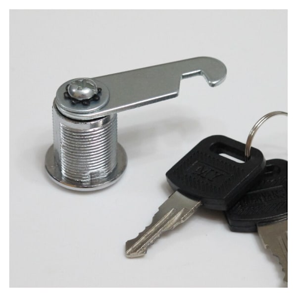 Kamlåscylinder, skåpdörrlås, cylinderkamlås för brevlåda, 30 mm