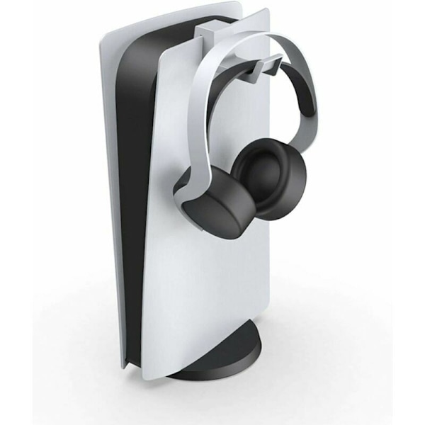 Hållare för 3D Pulse-headset - För PS5-headset - kan installeras på PS5 - halkfri konsol - Kompatibel med den ursprungliga vita spelkonsolen, Versai