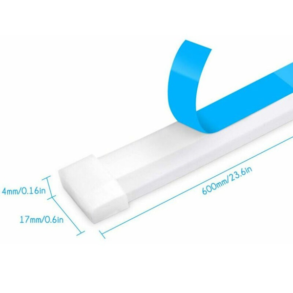 2 kpl joustavaa LED-valonauhaa, ultraohut auton LED-putkivalo, vilkkuvalo, vilkkuvalo