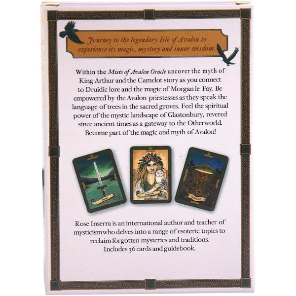 Mists of Avalon Oracle Tarot med väska Familjespel