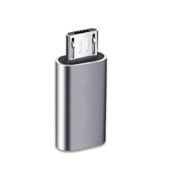 2 stycken USB C-adapter, Micro USB till USB C-adapter, USB C till Micr