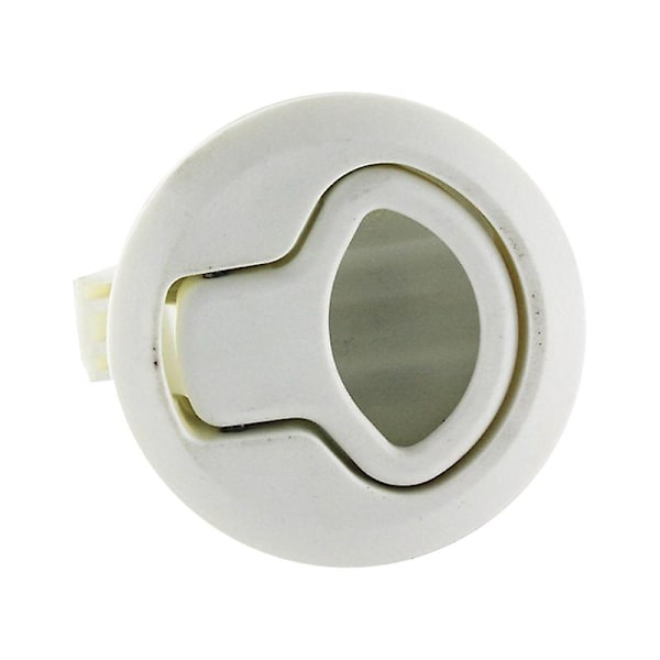Latch Flush Pull Slam Latch Lukeluke Båtlåse Lukeluke For Marine Båt Camper Rv Trailer Hvit