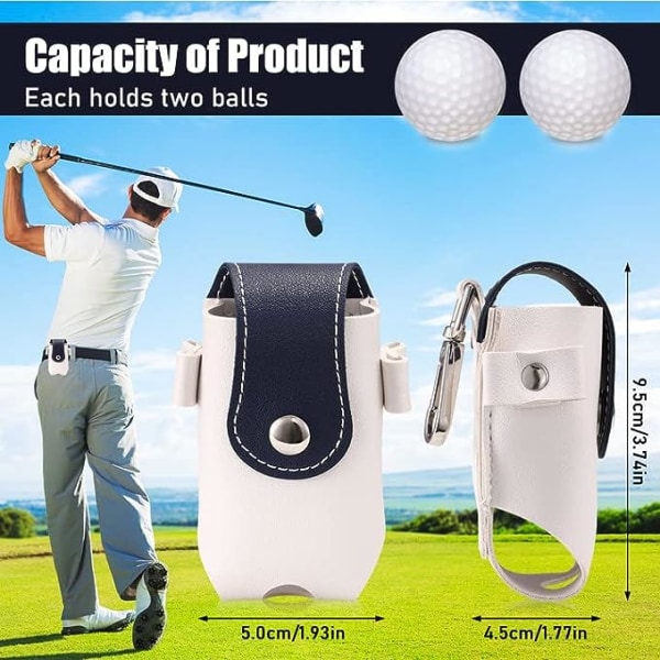 2-delt golftaske (lyserød, ekskl. nitter), letvægtsgolf