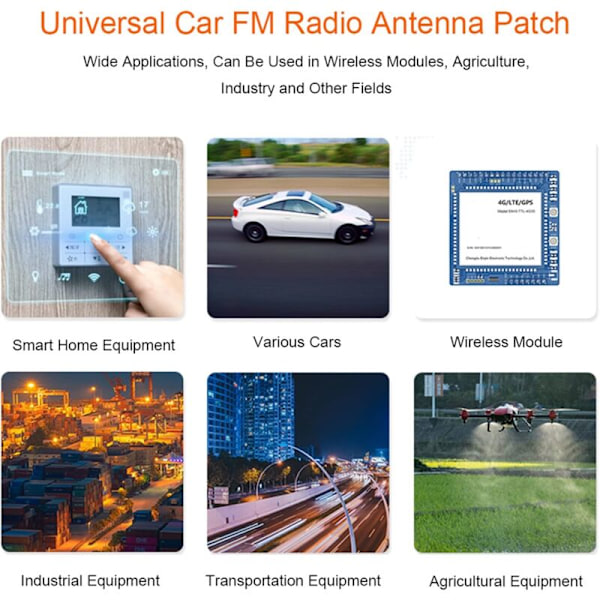 GM radioantenne, 85-112m Hz radioantenne 5m i længden