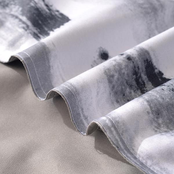 Quilt Cover Set - Grå/Multi(210x210cm)